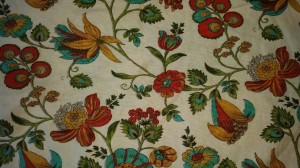 Tea Towel with Floral Pattern from Cost Plus World Market